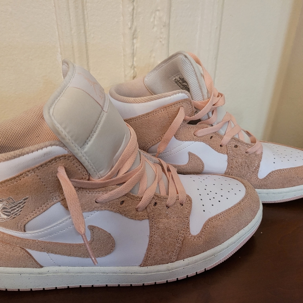 Men's Air Jordan 1 High Legend Washed Pink Size: 10.5 (Pre Owned) Good Condition
